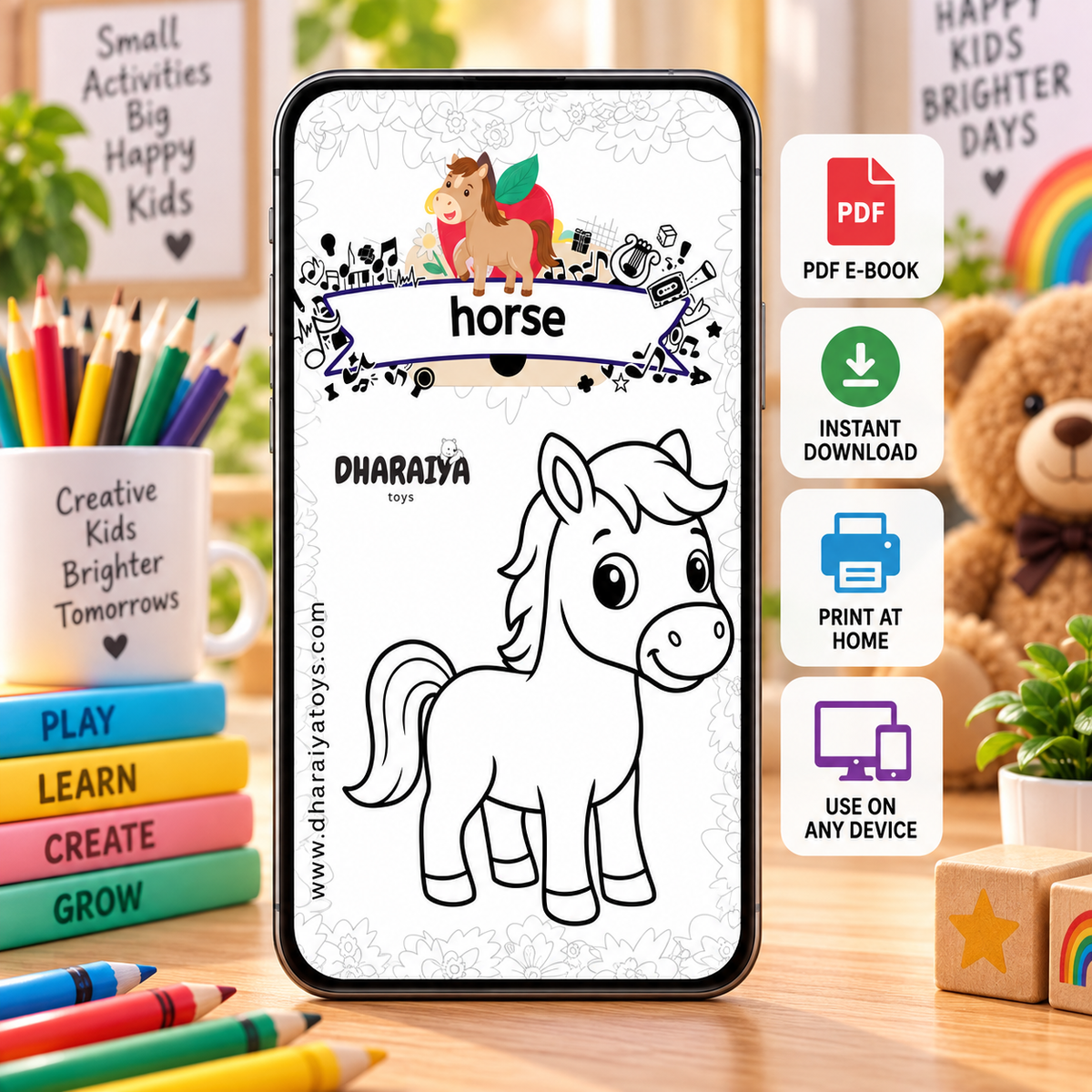 Ultimate Animals Coloring Book Pack – 2 Books in 1