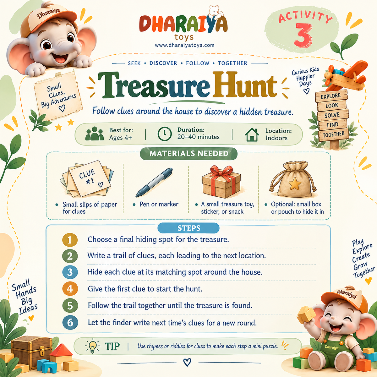 7 Days Screen-Free Activities for Kids | INSTANT DOWNLOAD