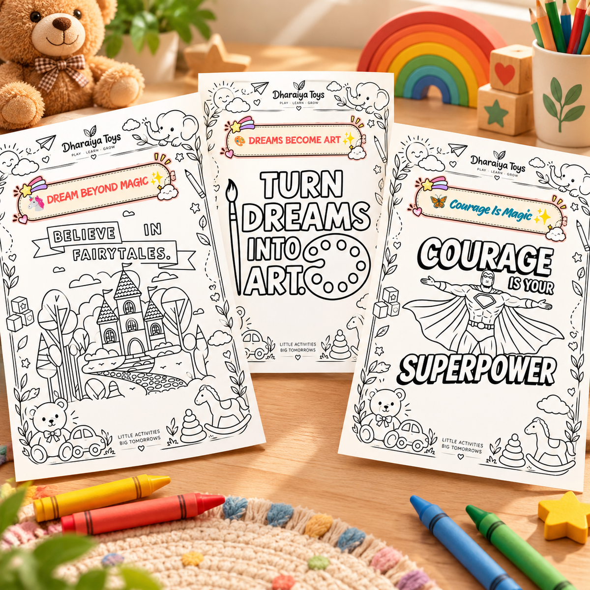 Bold & Easy Inspirational Coloring Pages
