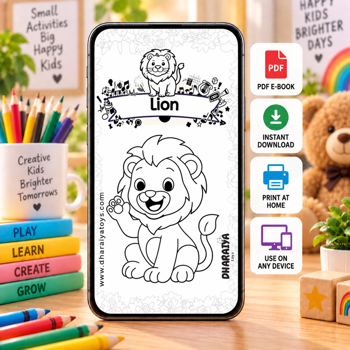 Ultimate Animals Coloring Book Pack – 2 Books in 1