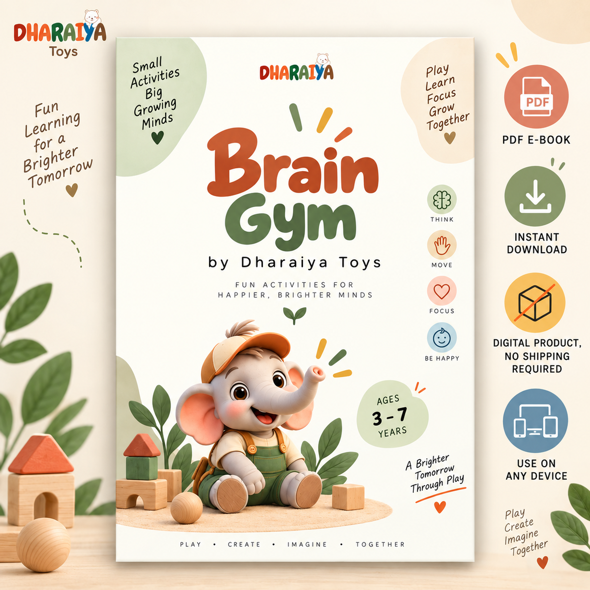 Brain GYM by Dharaiya Toys | Play, Think & Learn